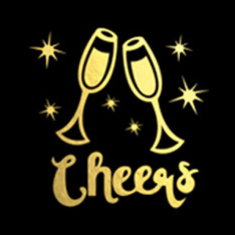 Tattoo goldene Cheers – Bild 3