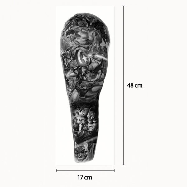 Tattoo-Ärmel the avengers