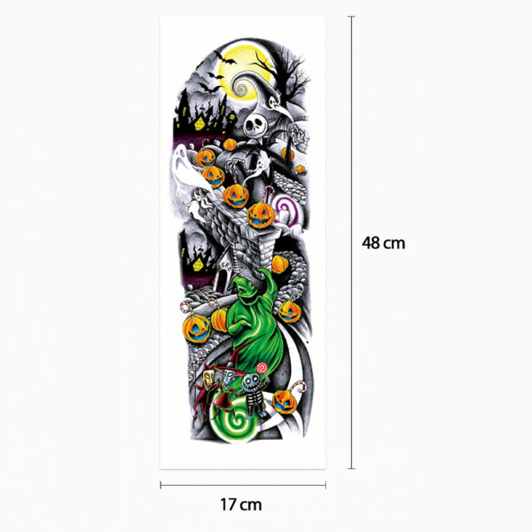 Tattoo-Ärmel halloween style