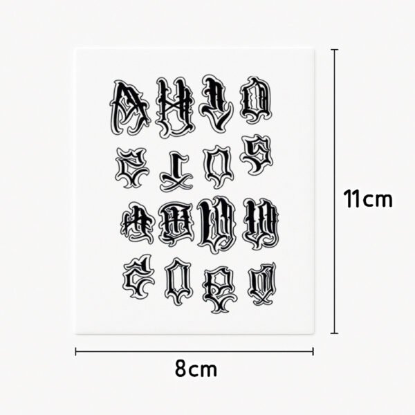 Finger-Tattoo characters