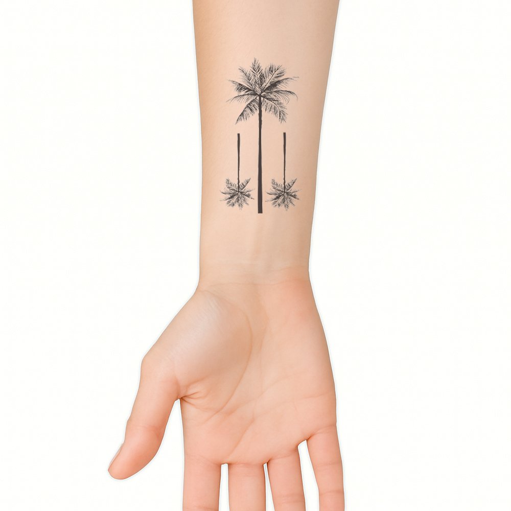 Tattoo drei Palmen – Bild 2