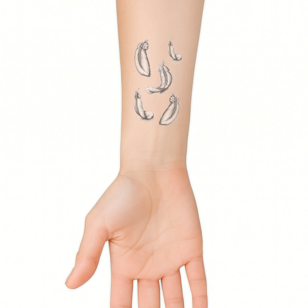 Tattoo reiche Federn – Bild 2