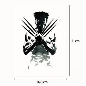 Halb-Tattoo-Ärmel wolverine