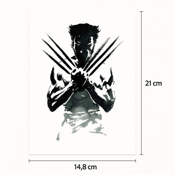 Halb-Tattoo-Ärmel wolverine