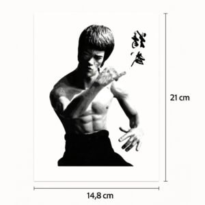 Halb-Tattoo-Ärmel Bruce Lee