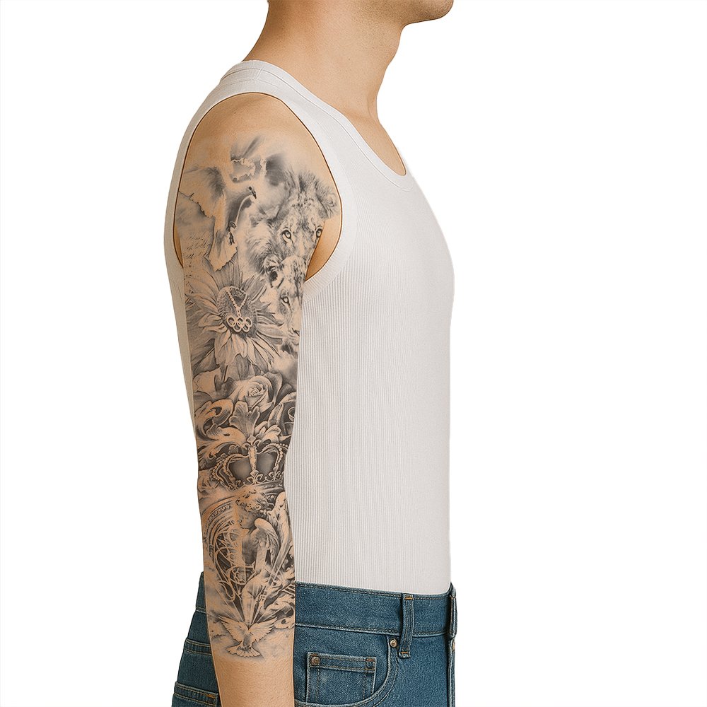 Tattoo-Ärmel friedlich – Bild 2