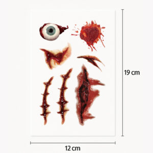 Tattoo blutiges Auge