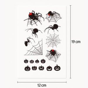 Tattoo dunkle Spinne