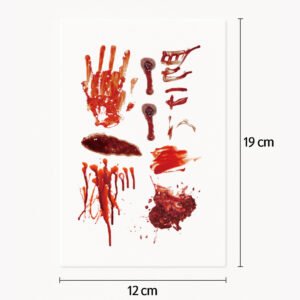 Tattoo blutiger Handabdruck