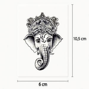 Tattoo weiblicher Elefant