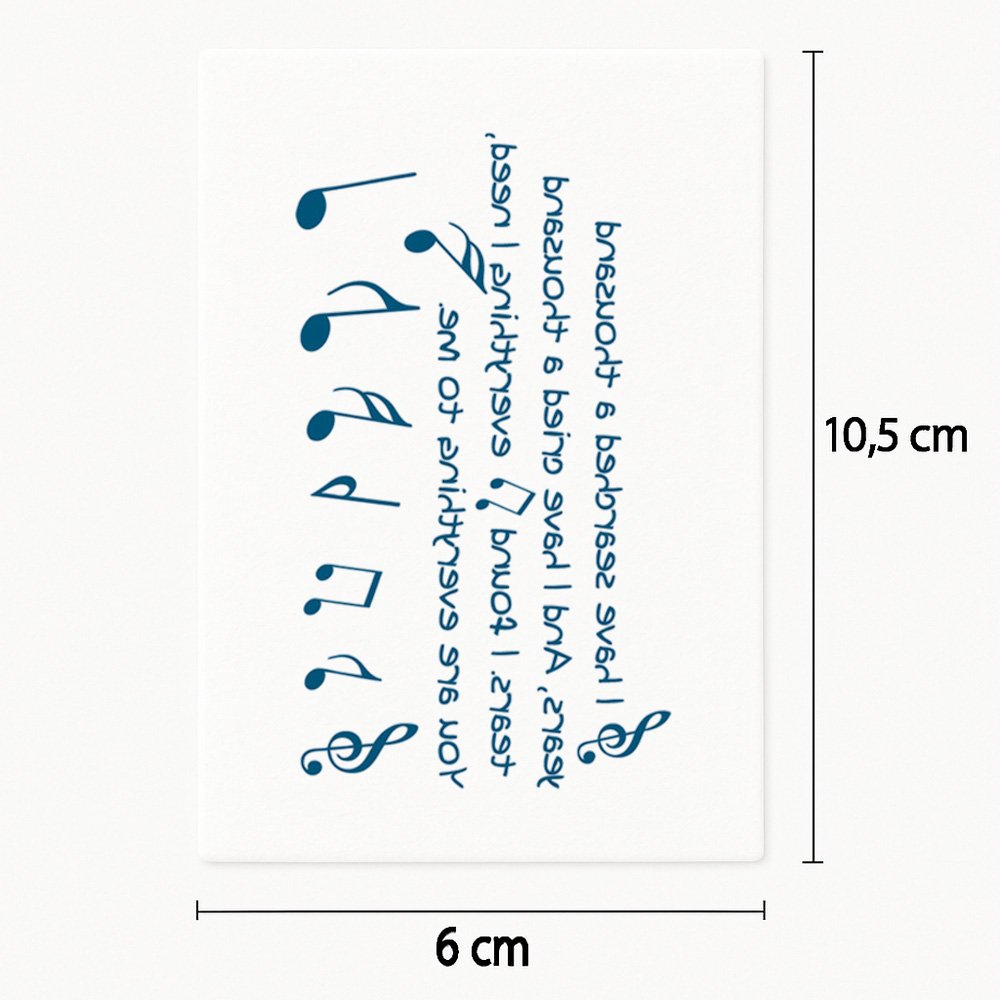 Tattoo Musiknoten