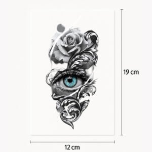 Tattoo grüne Iris