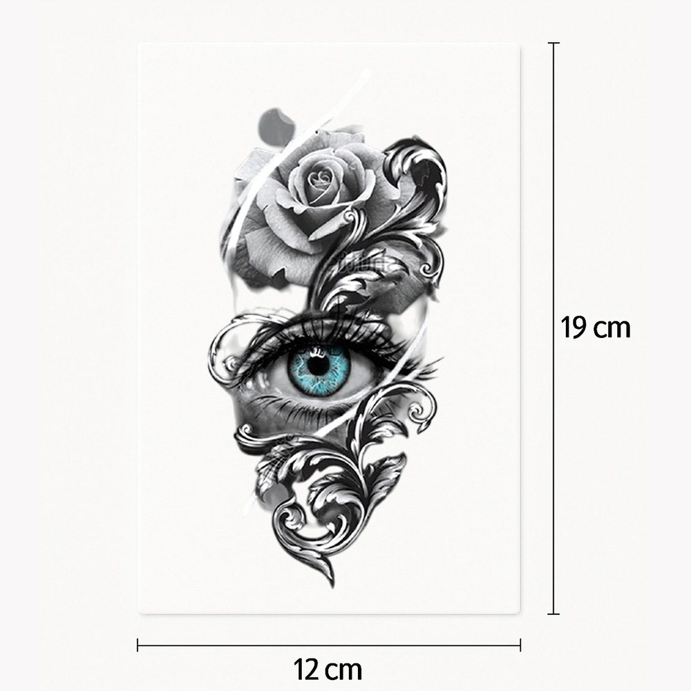 Tattoo grüne Iris