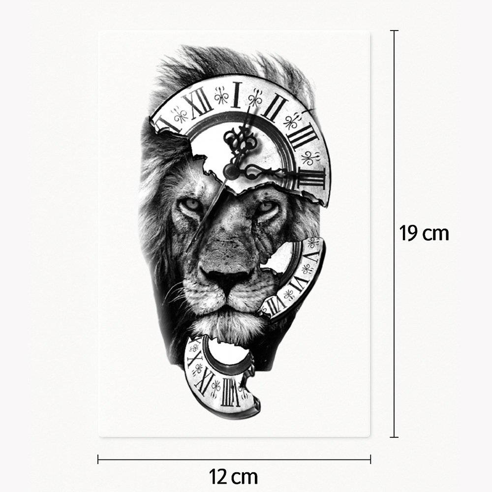 Tattoo Fokus auf Zeit