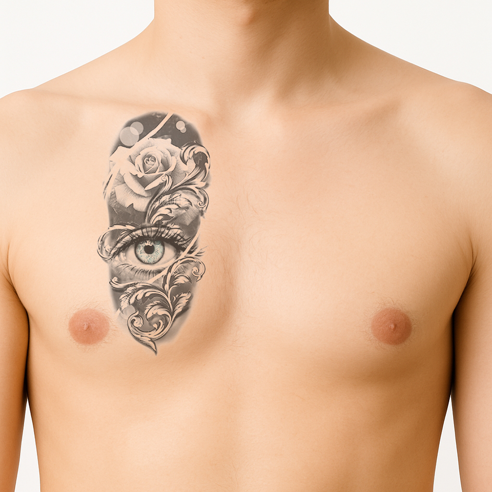 Tattoo grüne Iris – Bild 2