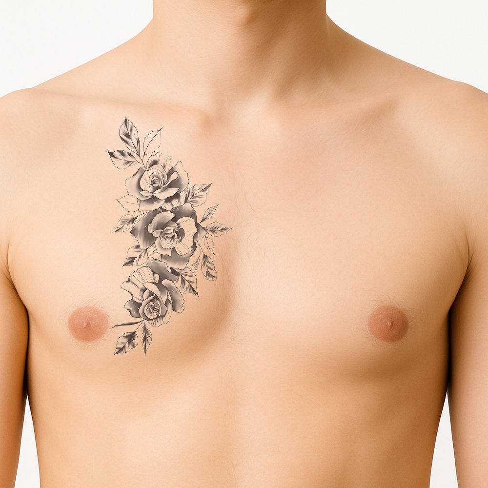 Tattoo reine Rose – Bild 2