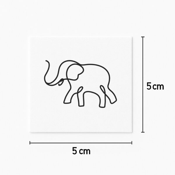 Tattoo Elefant