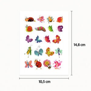 Tattoo gemütliche Insektenfreunde
