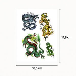 Tattoo kleine Drachen