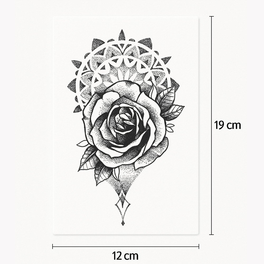 Tattoo perfekte Rose