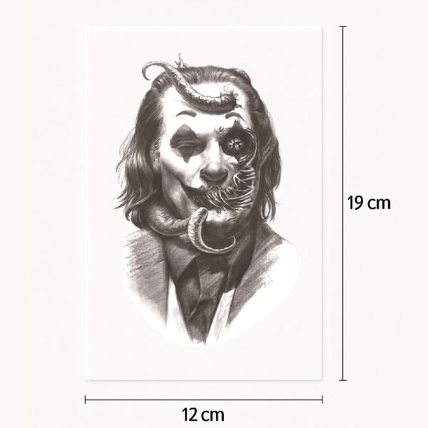 Halb-Tattoo-Ärmel the joker