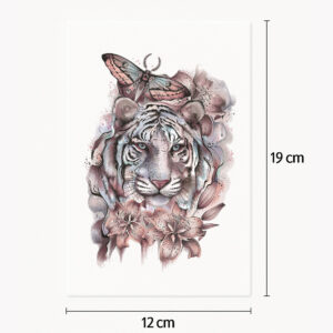 Tattoo Tiere und Blumen