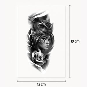 Tattoo menschliche Eule
