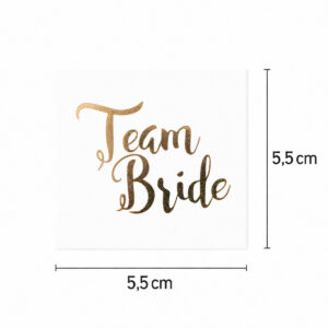 Tattoo Team goldene Braut